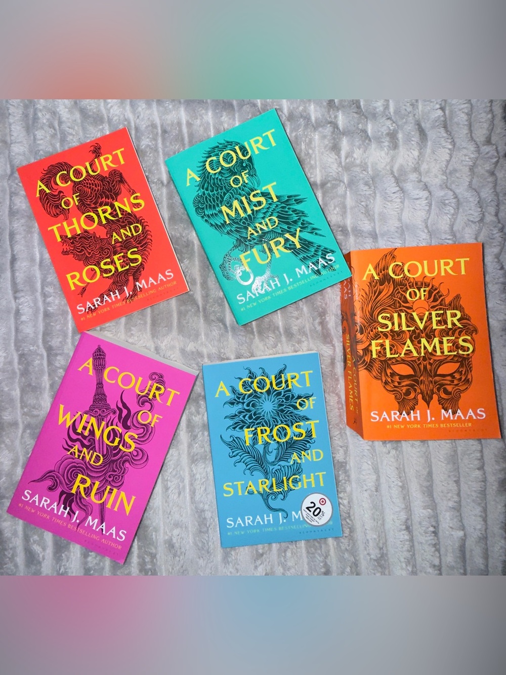 A Court of Thorns and Roses ACOTAR Set by Sarah J. Maas - 5 books